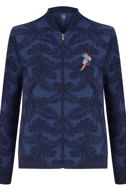  NAKIŞLI YAPRAK DESENLİ CEKET