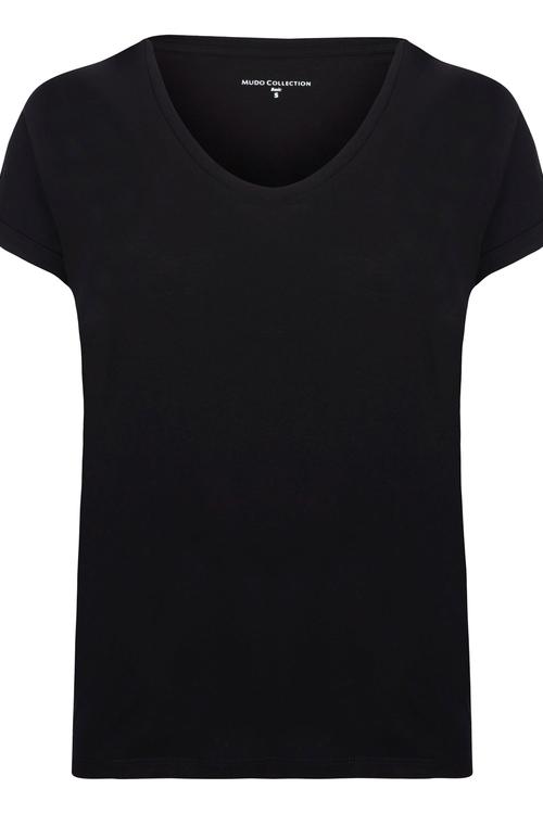  V YAKA KISA KOLLU T-SHIRT