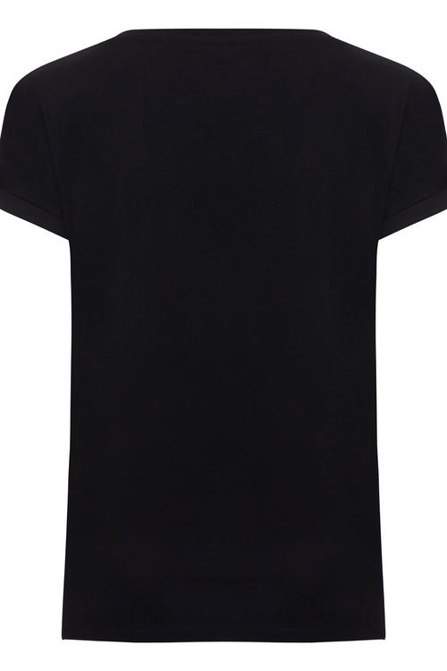  V YAKA KISA KOLLU T-SHIRT
