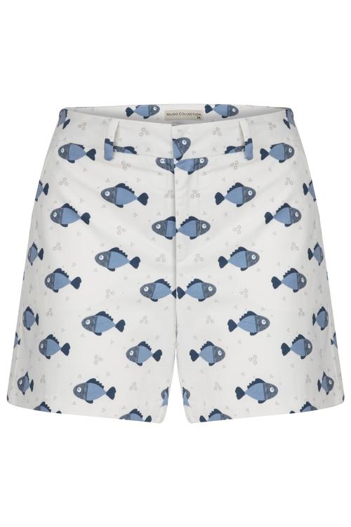  BALIK DESENLİ KISA ŞORT