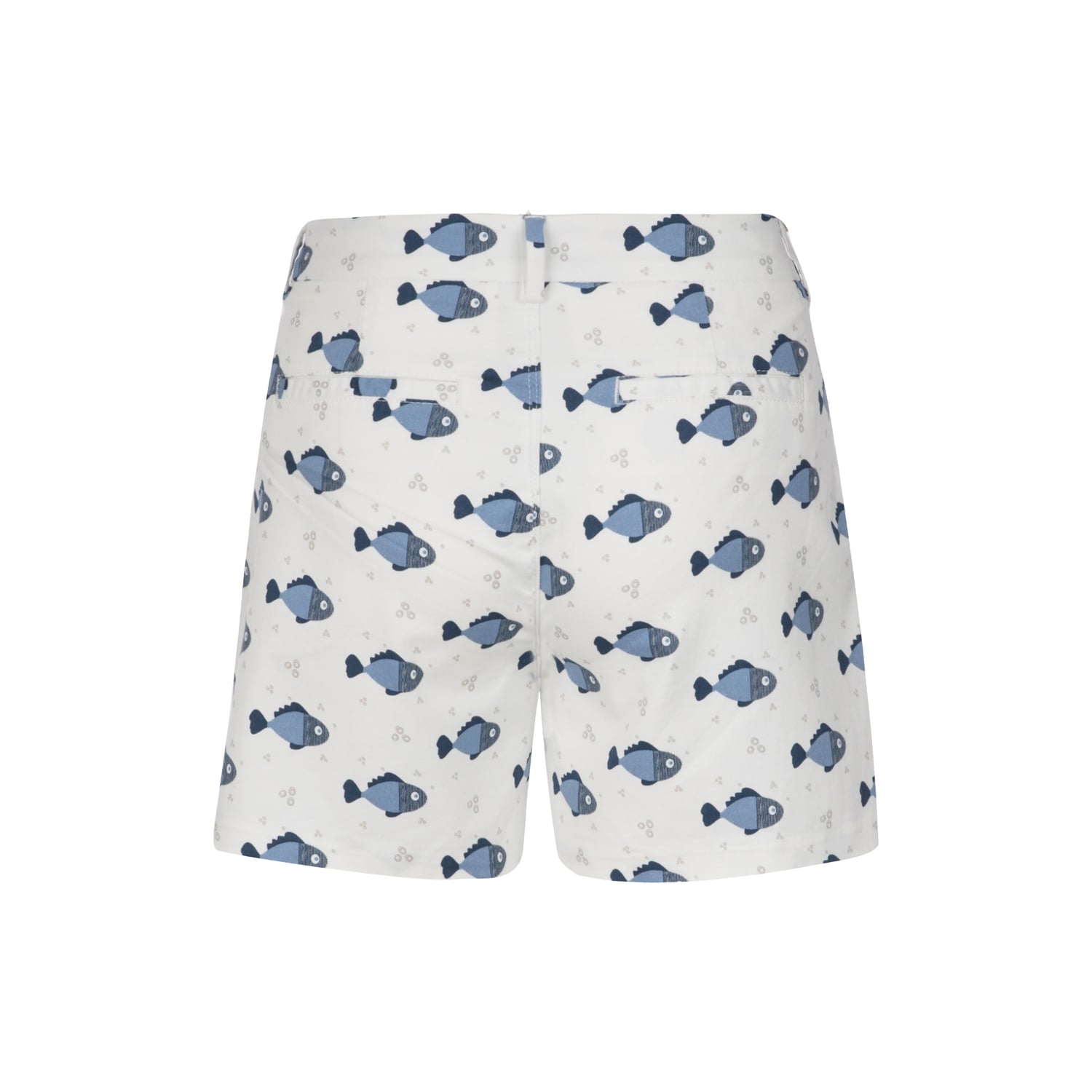 BALIK DESENLİ KISA ŞORT