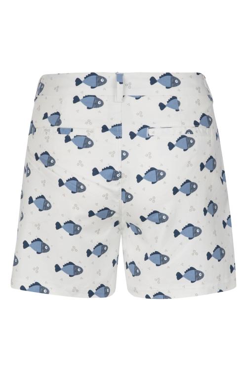  BALIK DESENLİ KISA ŞORT