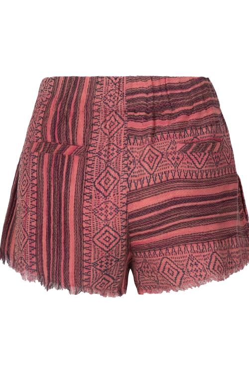  ETNİK DESENLİ KISA ŞORT