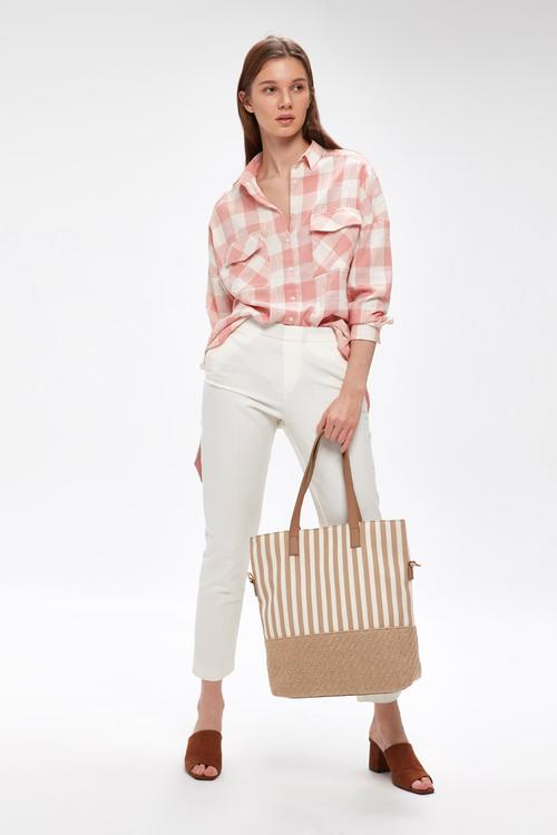  KARELİ ÇİFT CEPLİ GÖMLEK