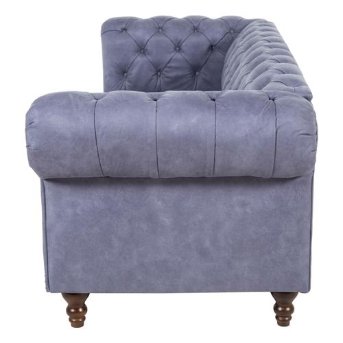  LUNA MAVİ CHESTER KOLTUK