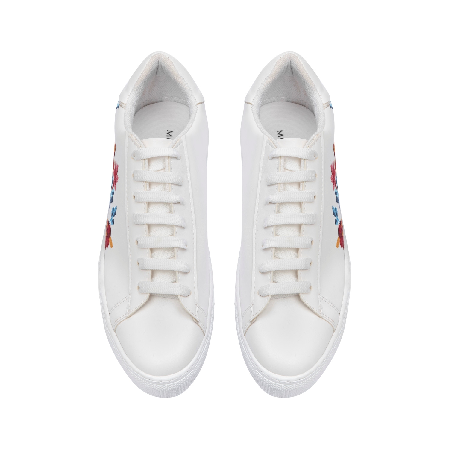 ÇİÇEKLİ İŞLEMELİ SNEAKER SPOR AYAKKABI