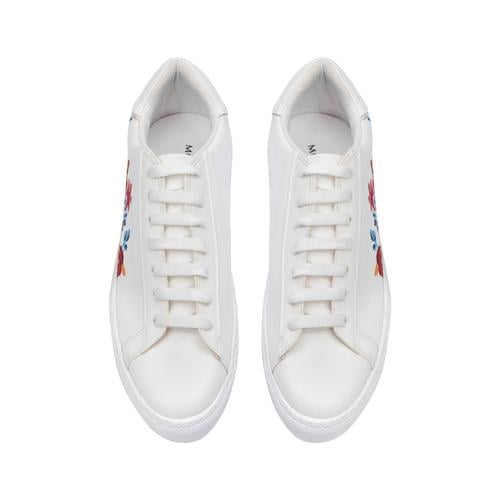  ÇİÇEKLİ İŞLEMELİ SNEAKER SPOR AYAKKABI