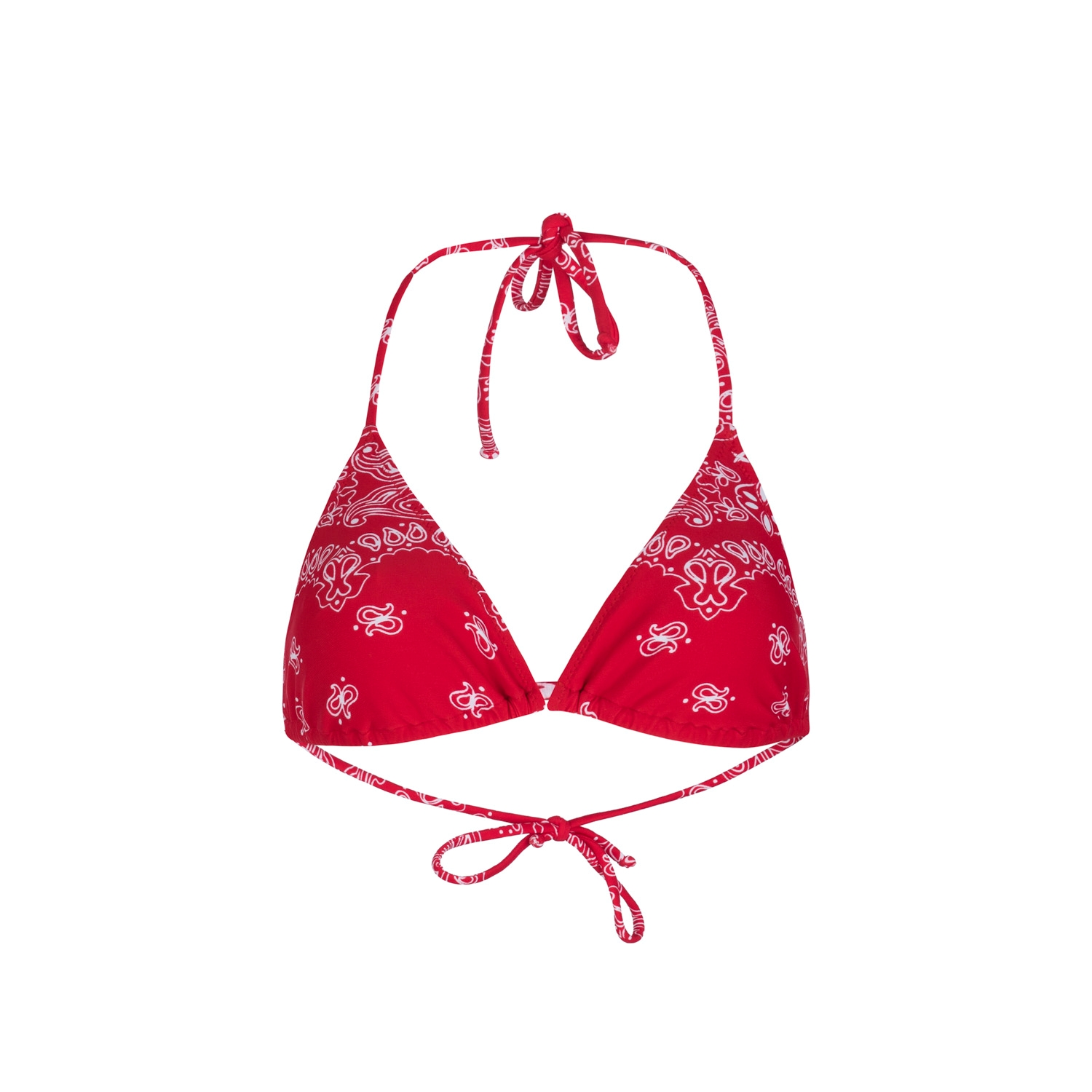 DESENLİ ÜÇGEN BİKİNİ ÜSTÜ