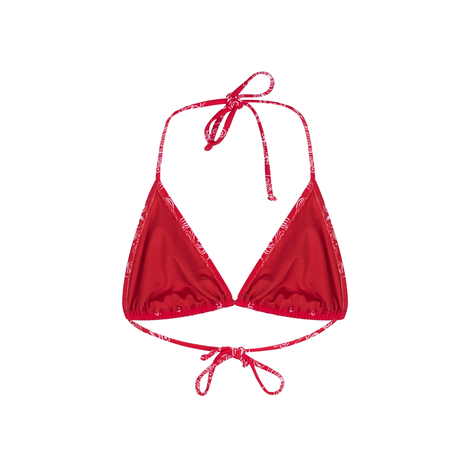 DESENLİ ÜÇGEN BİKİNİ ÜSTÜ