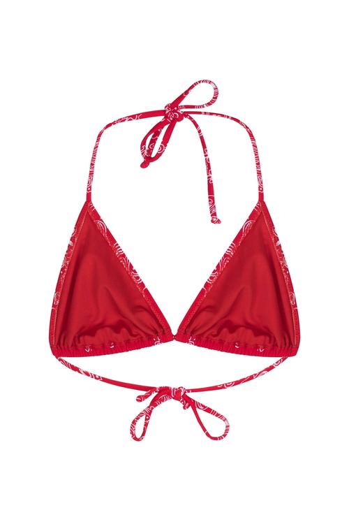  DESENLİ ÜÇGEN BİKİNİ ÜSTÜ