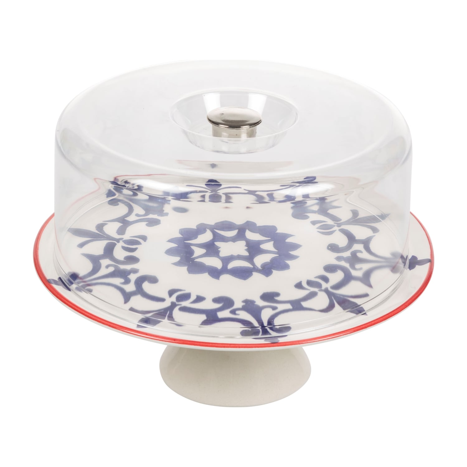 CARMEN AYAKLI SERVİS TABAĞI - 27 CM