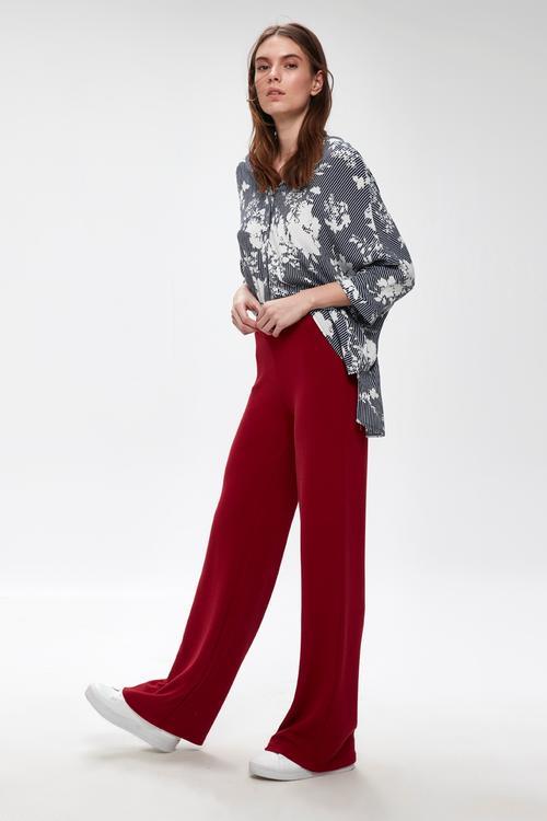  ÇİÇEKLİ BOL KESİM GÖMLEK