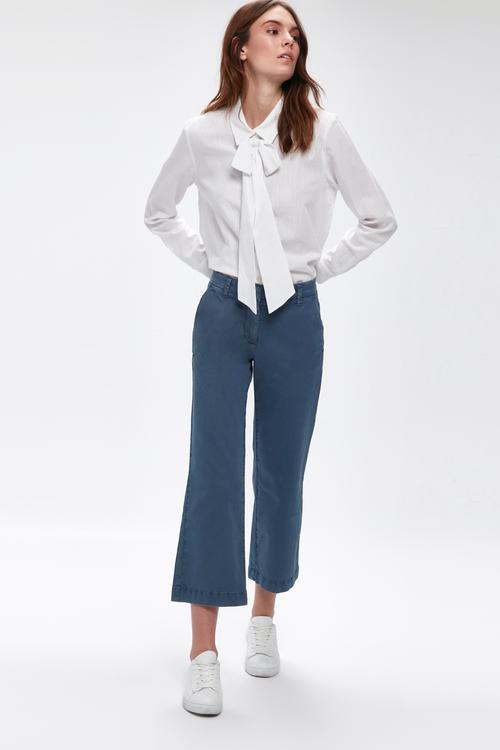  DÜZ PAÇA DOKUMA PANTOLON