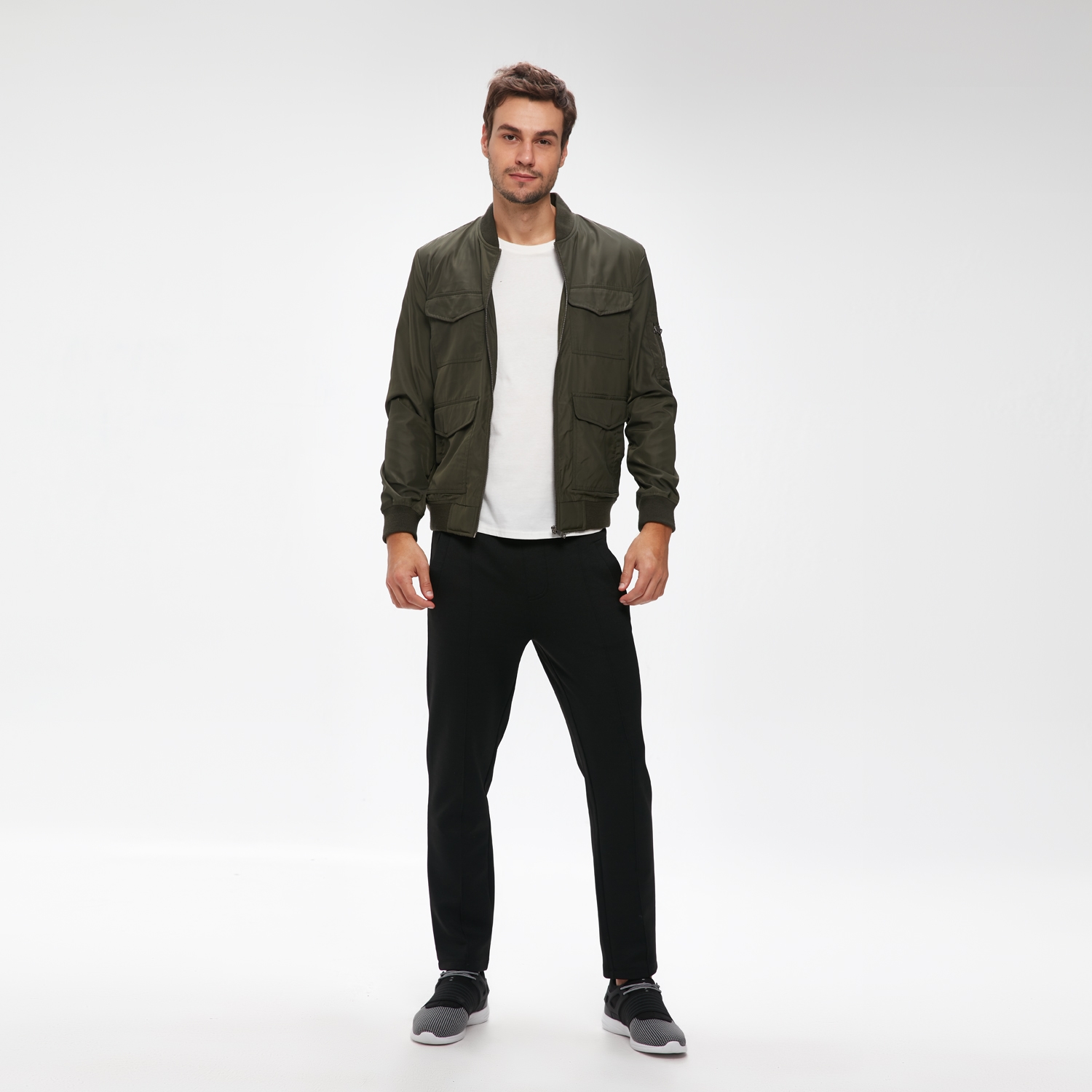 CEP DETAYLI BOMBER CEKET