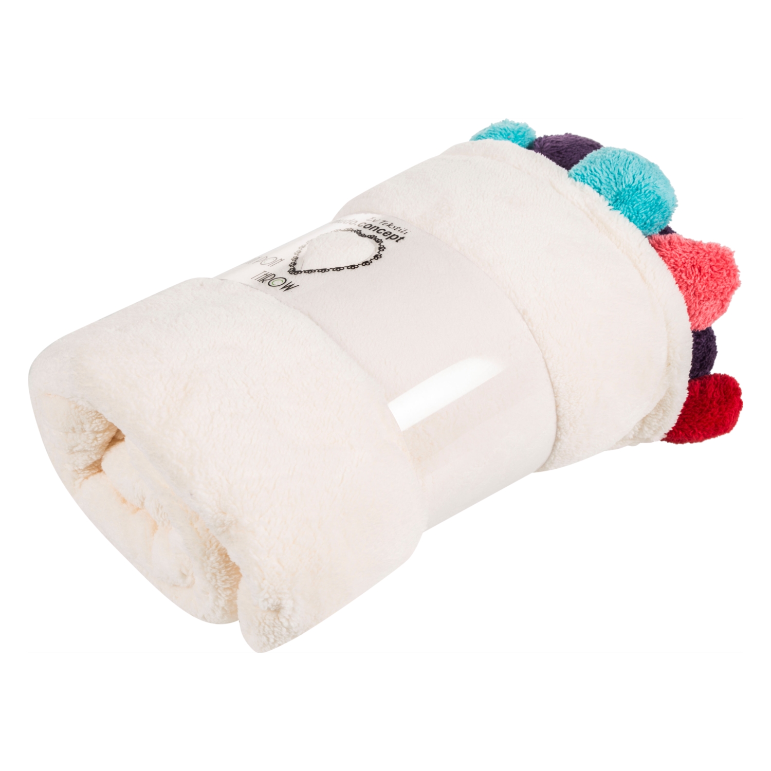 PONPONY RENKLİ BATTANİYE TEK KİŞİLİK130X160 CM