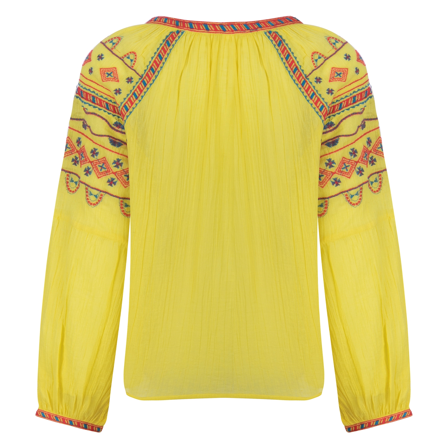 ETNİK DESENLİ BLUZ