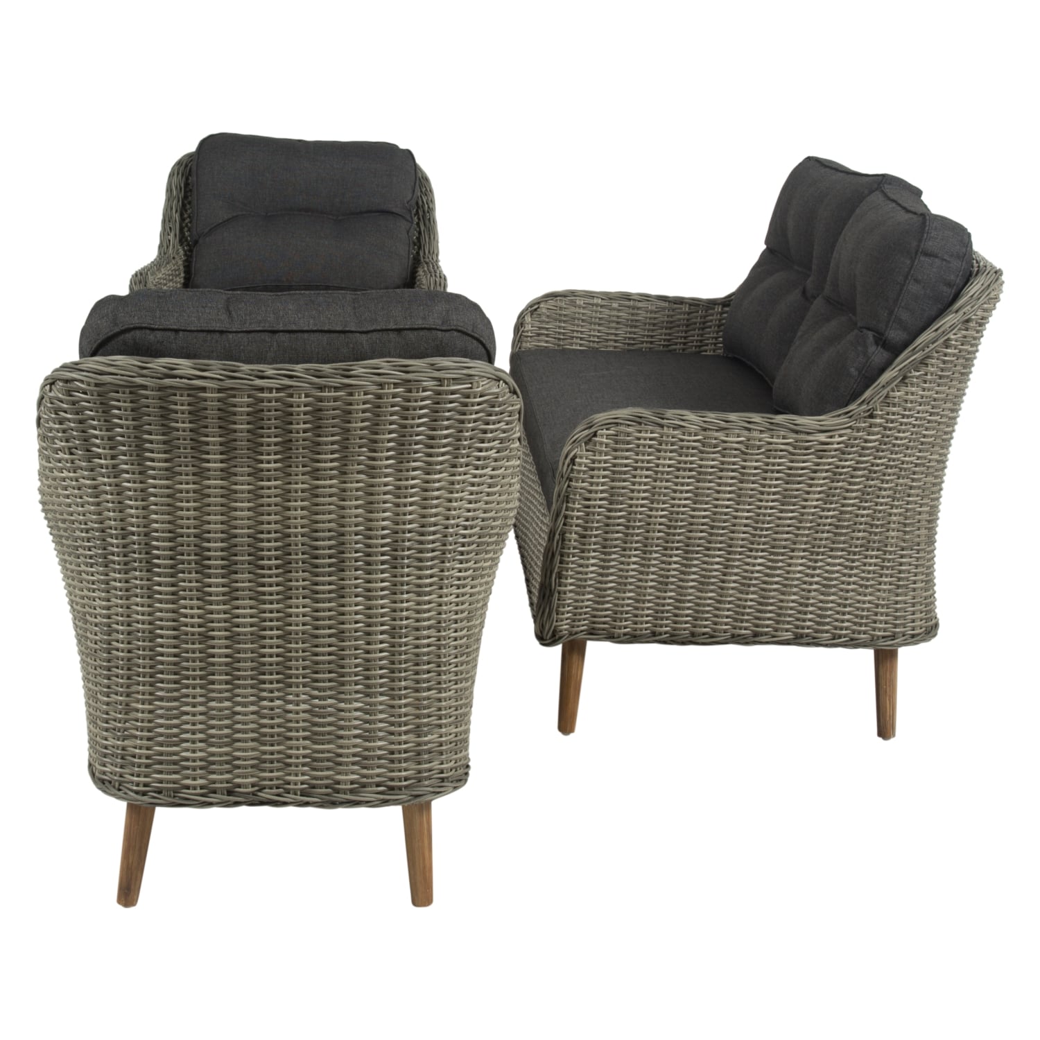 HERMAN RATTAN OTURMA SETİ