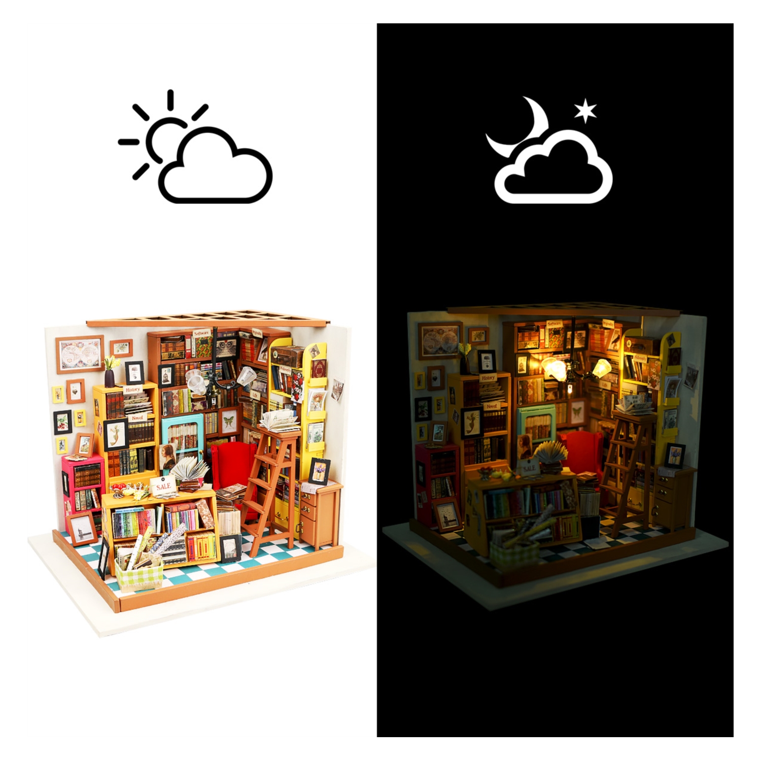 KÜTÜPHANE MİNYATÜR PUZZLE