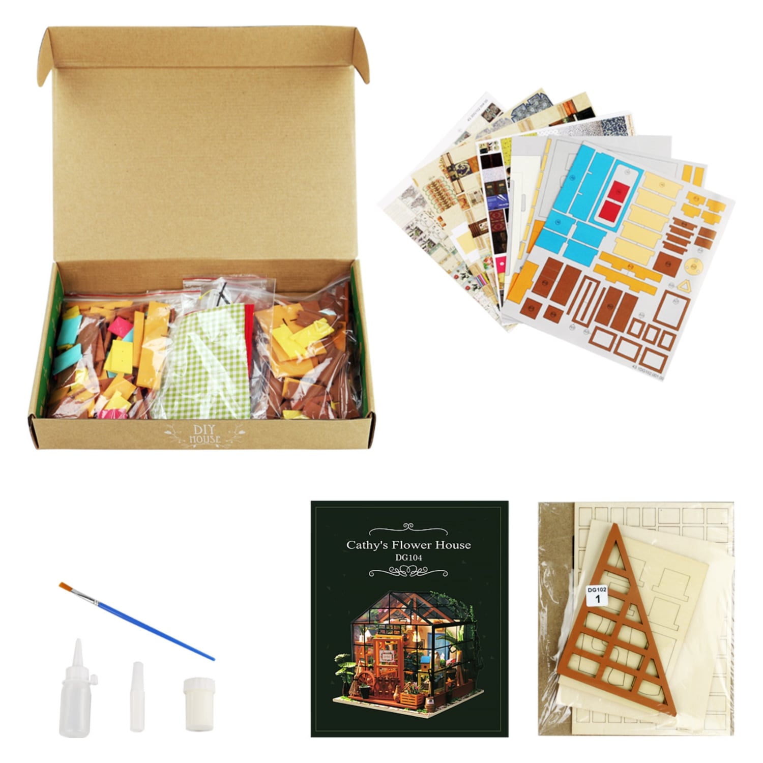 KIŞ BAHÇESİ MİNYATÜR PUZZLE