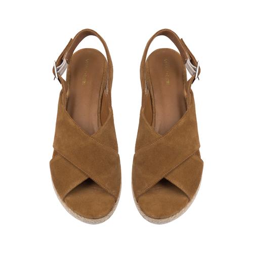  HASIR TOPUKLU SANDALET