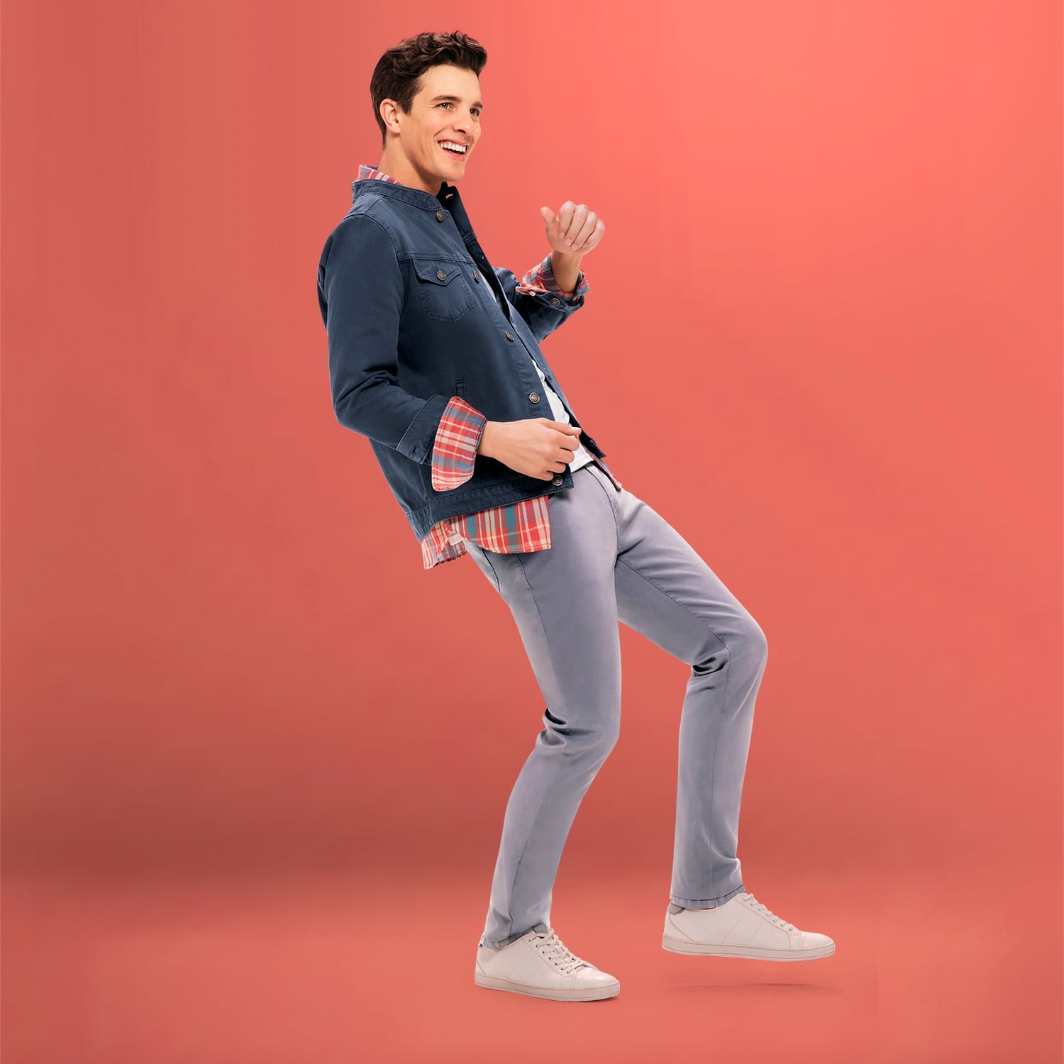 HAKİM YAKA CASUAL CEKET