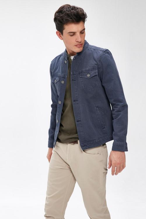  HAKİM YAKA CASUAL CEKET