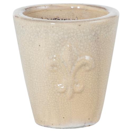  FLEUR SIRLI TOPRAK SAKSI KIRIK BEYAZ 20X23