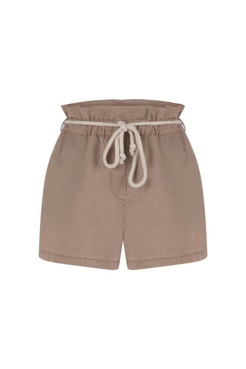  BELİ BÜZGÜLÜ ŞORT