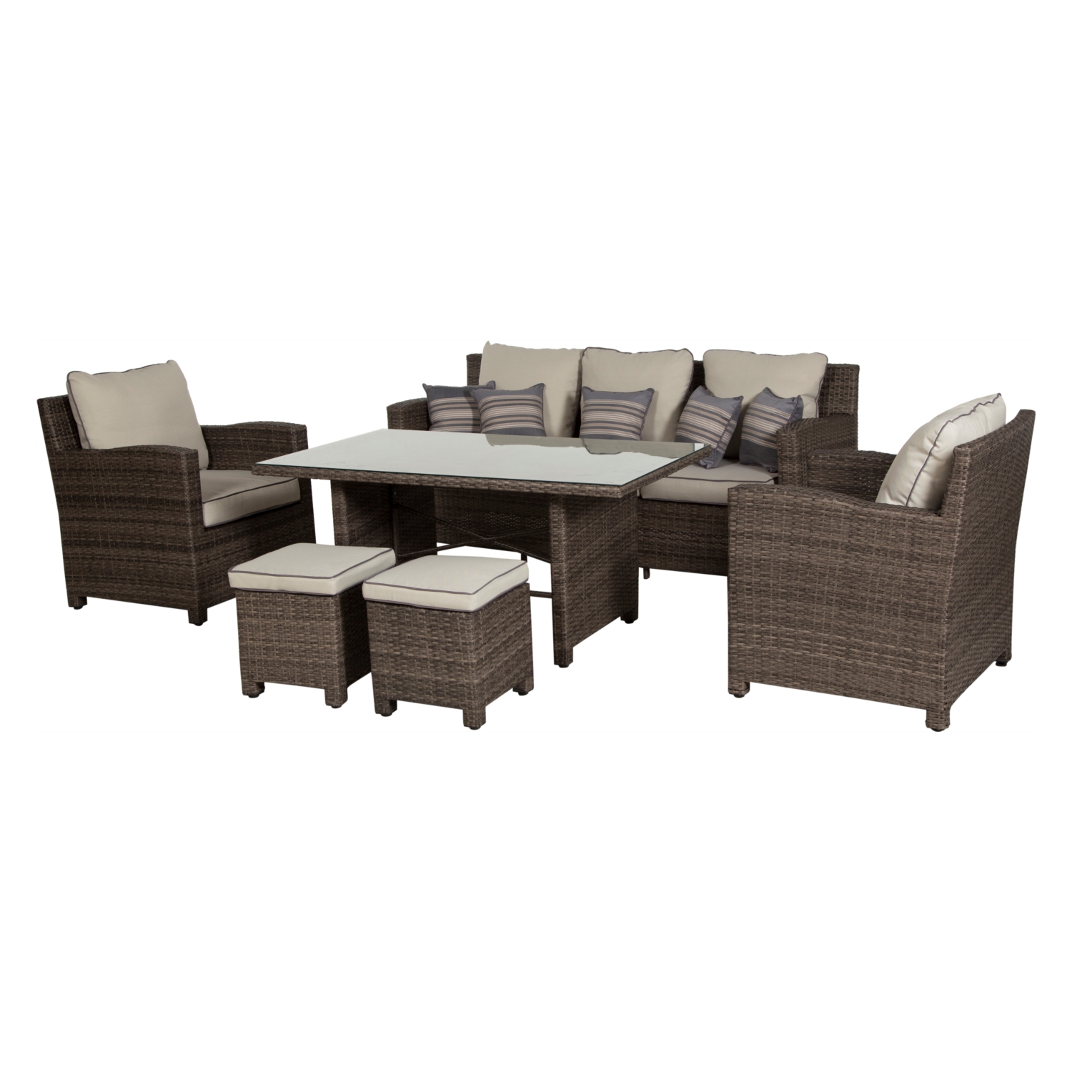 FLAMINIO RATTAN OTURMA SETİ