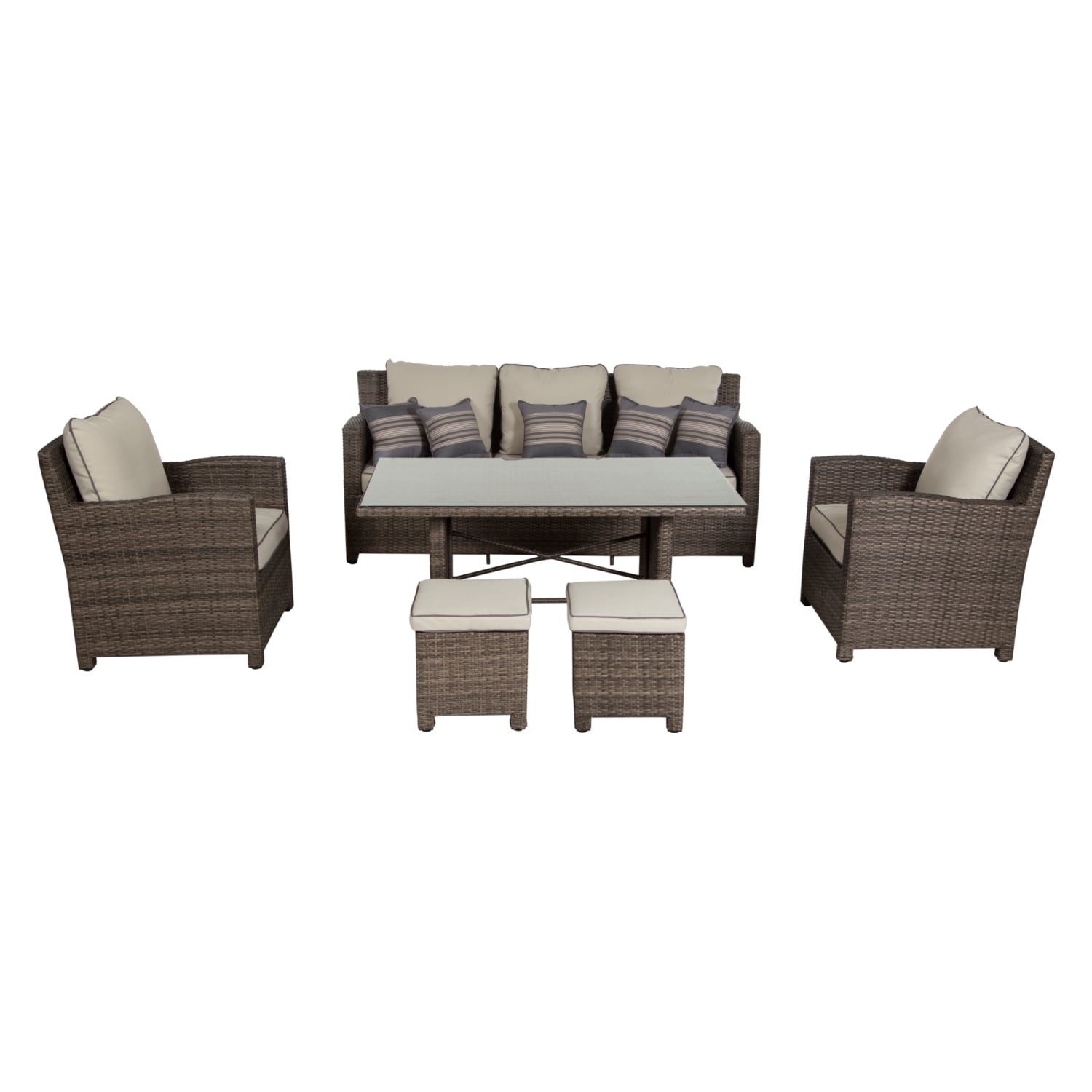 FLAMINIO RATTAN OTURMA SETİ