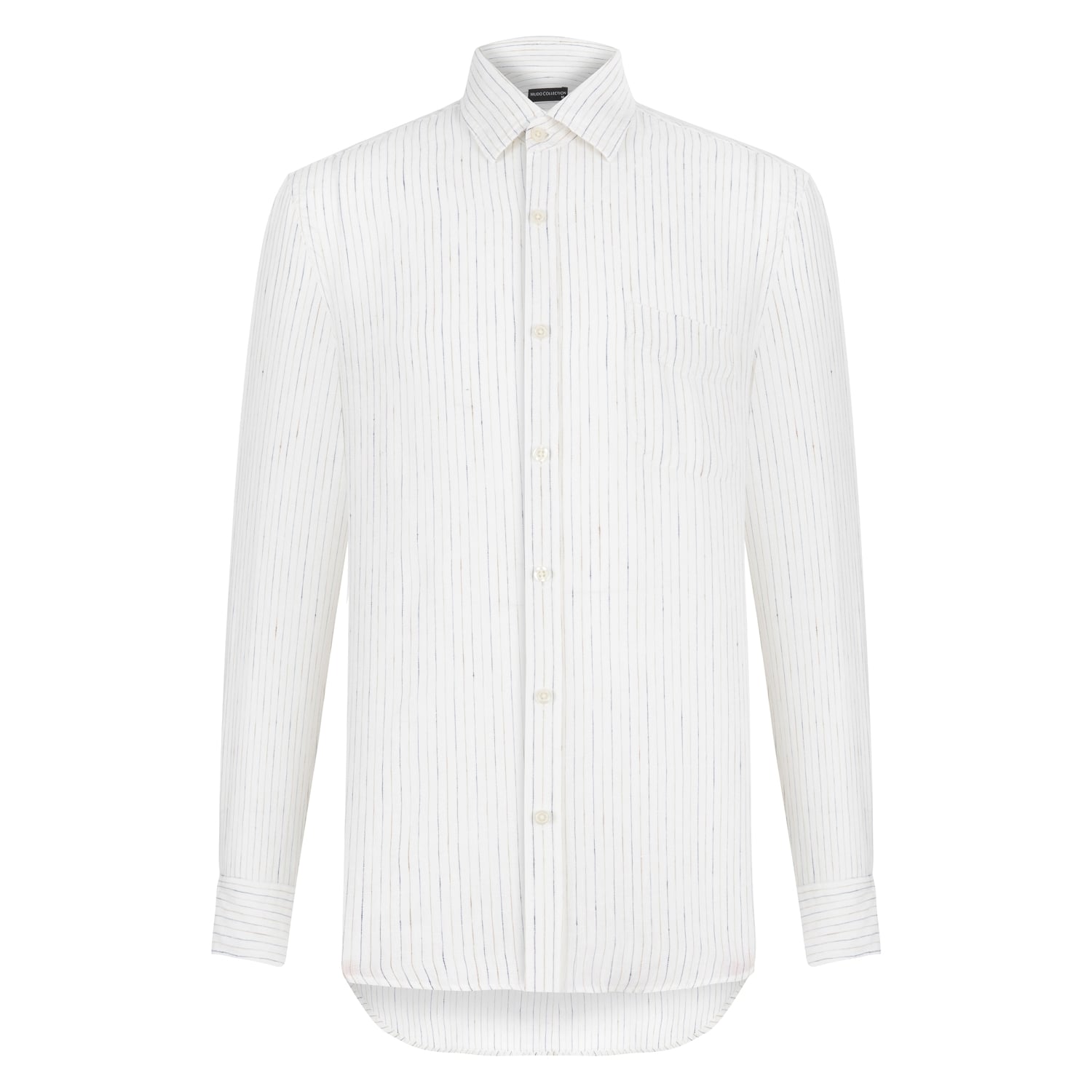 ÇİZGİLİ KETEN GÖMLEK