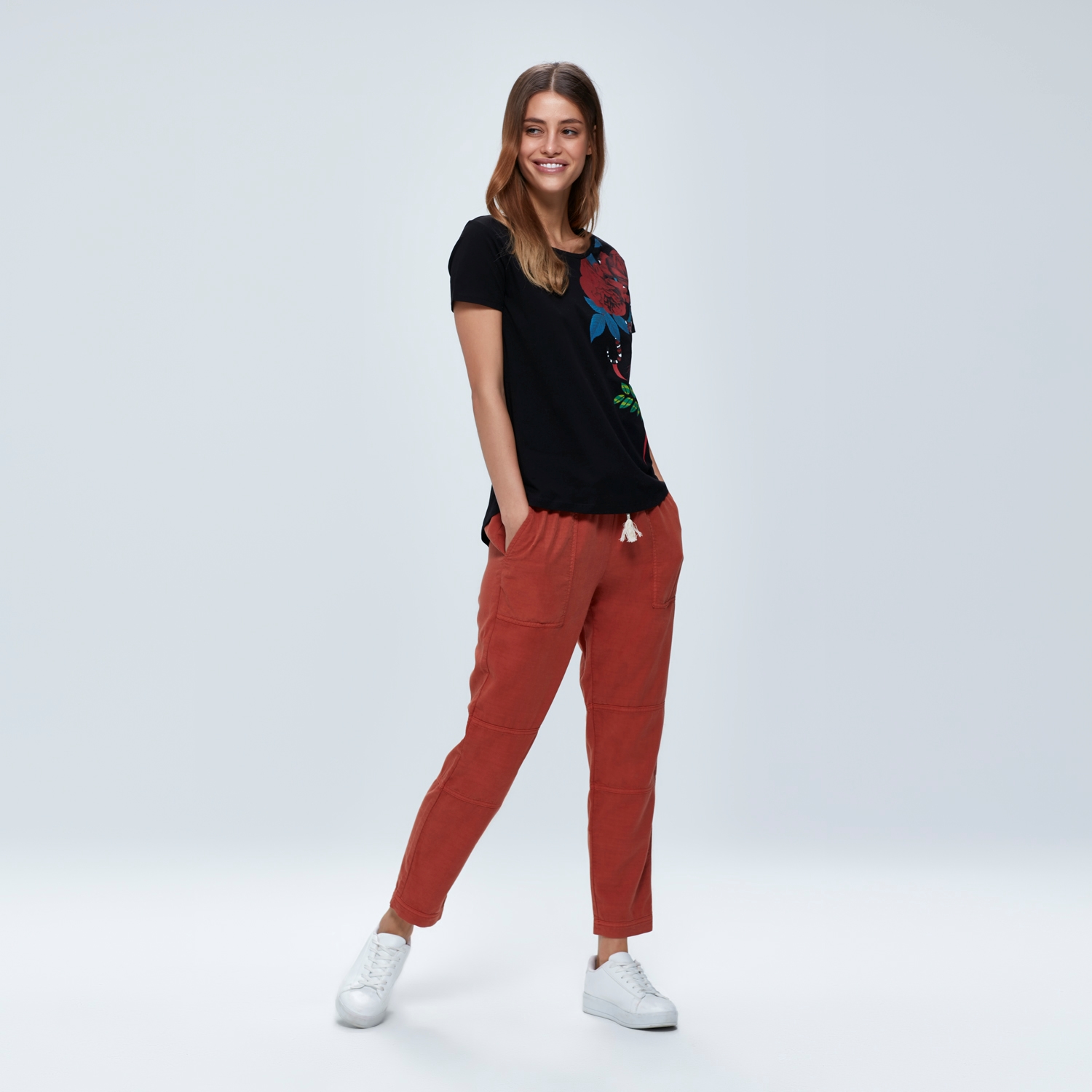 BELİ LASTİKLİ PANTOLON