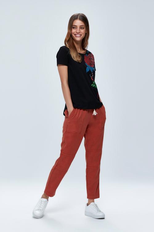  BELİ LASTİKLİ PANTOLON