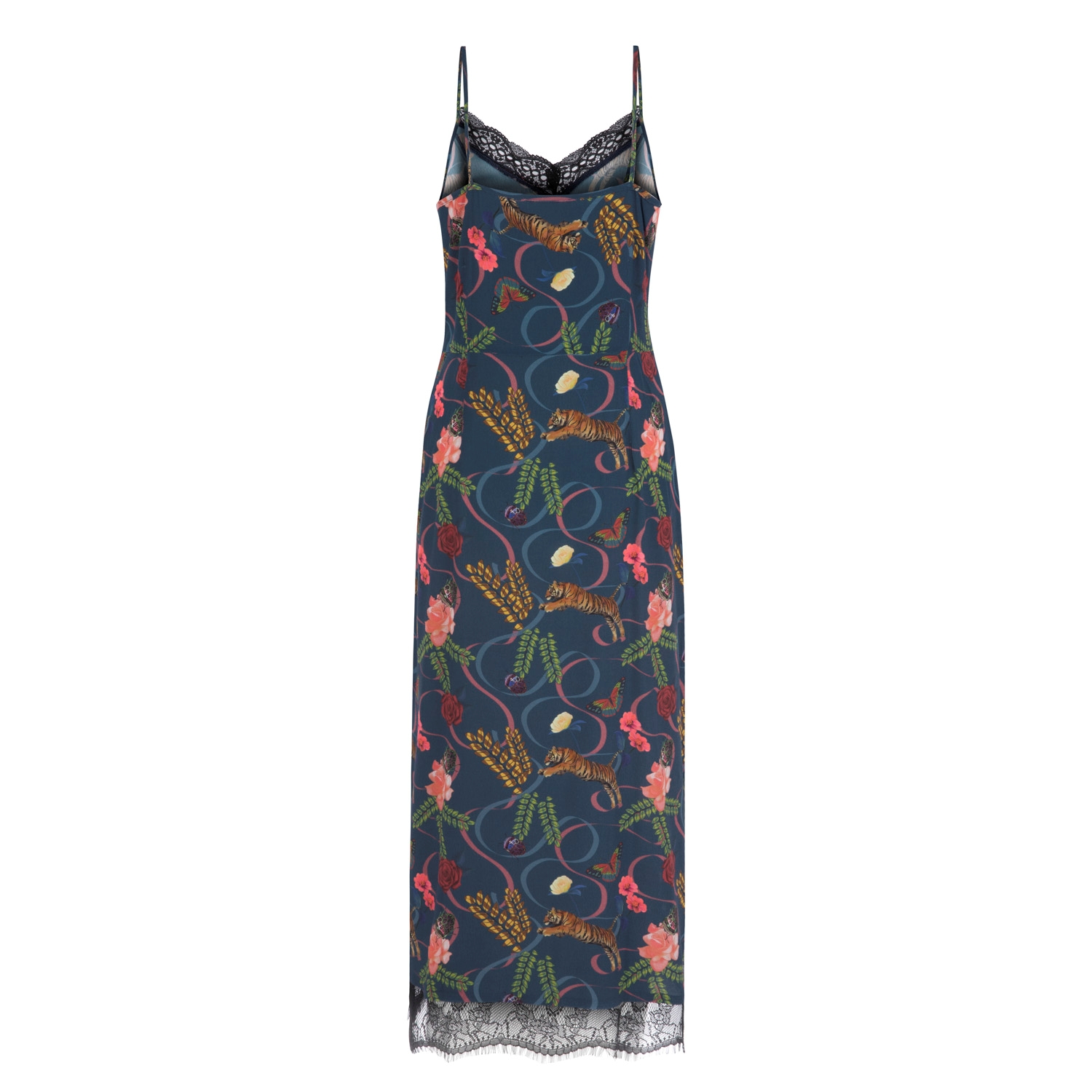 İP ASKILI V YAKA ELBİSE