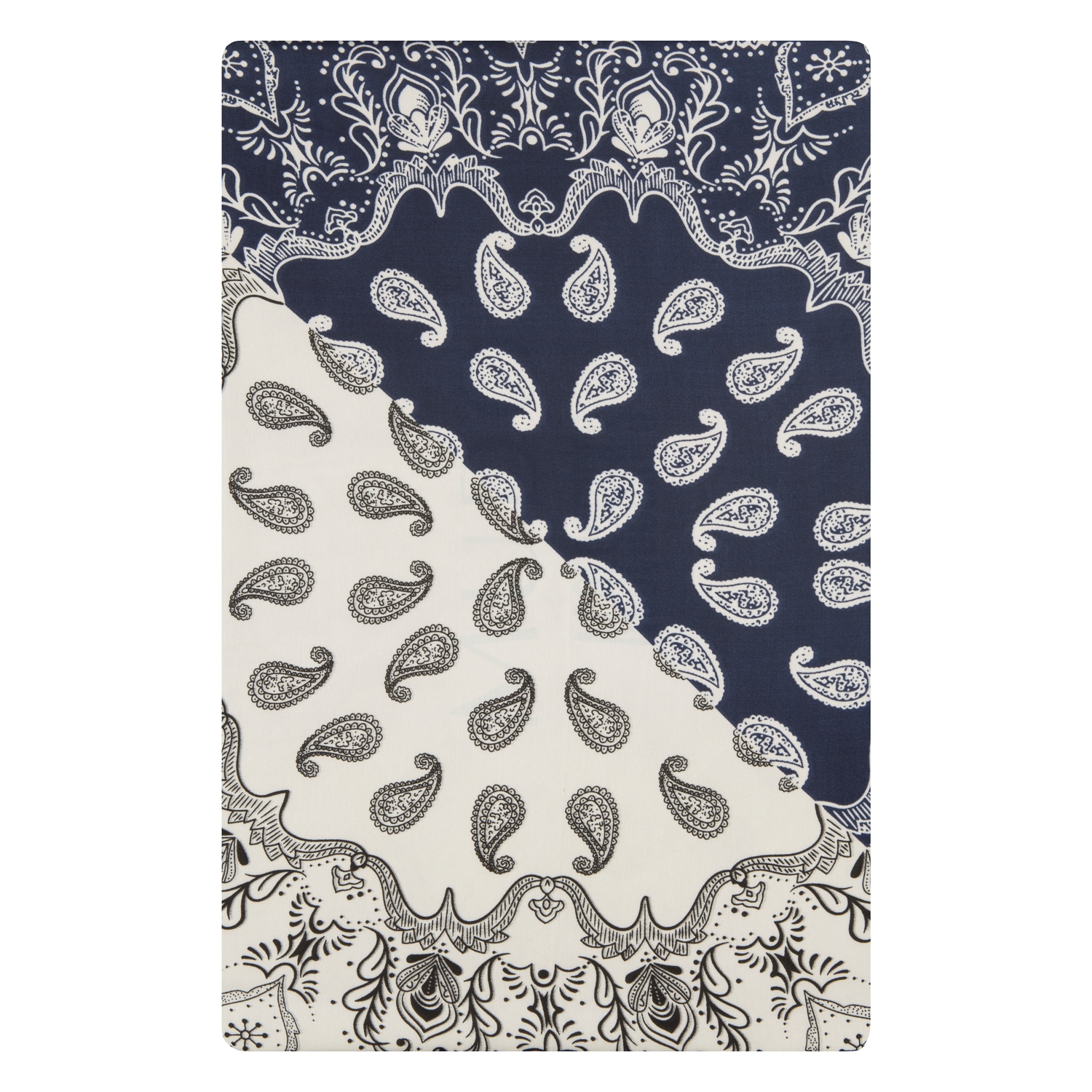 İKİ RENKLİ DESENLİ ŞAL