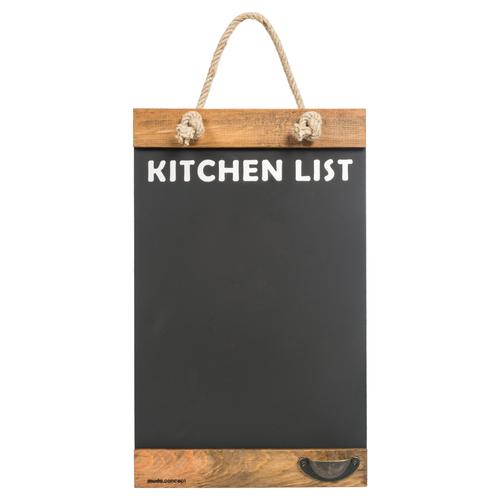  YAZI TAHTASI KITCHEN LIST 40x30 CM