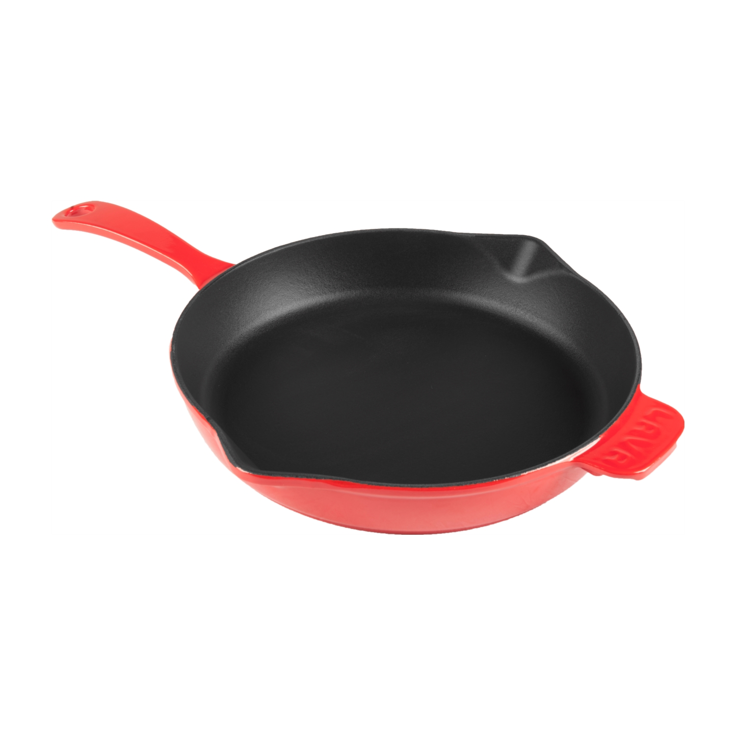 LAVA YUVARLAK KIZARTMA TAVASI KIRMIZI 28CM