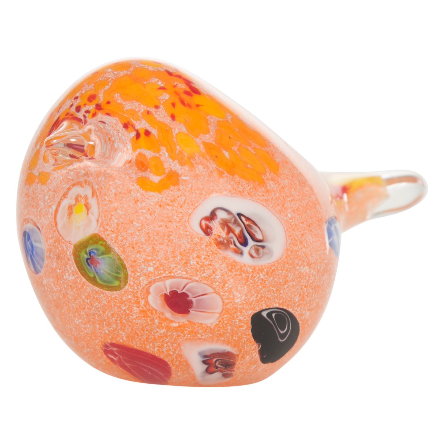 QUAIL CAM BİBLO 17X8X9CM - TURUNCU