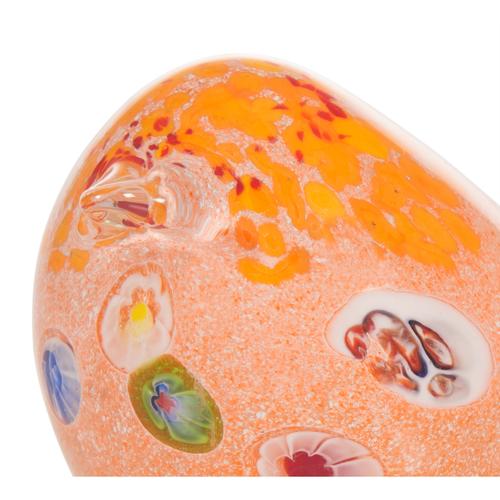  QUAIL CAM BİBLO 17X8X9CM - TURUNCU