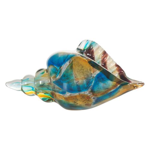  DENİZ KABUĞU CAM BİBLO 26x11x13 CM