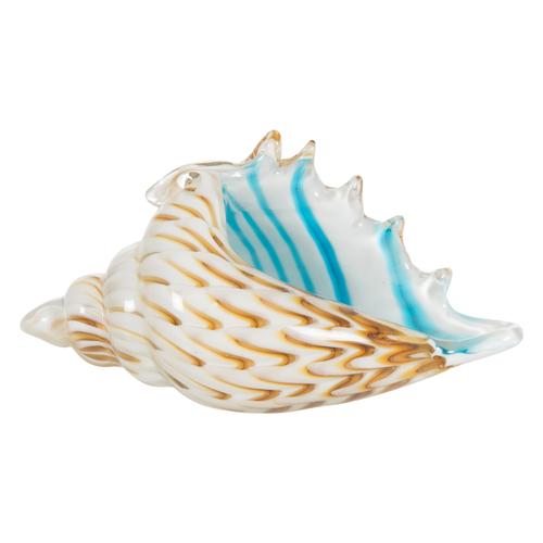  DENİZ KABUĞU CAM BİBLO 16x8x10 CM