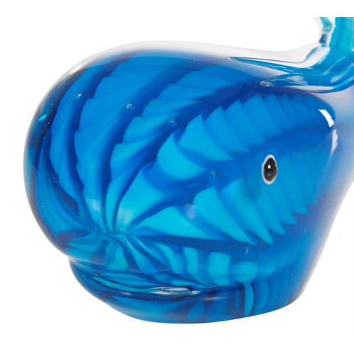  BALİNA CAM BİBLO 13x9x11 CM