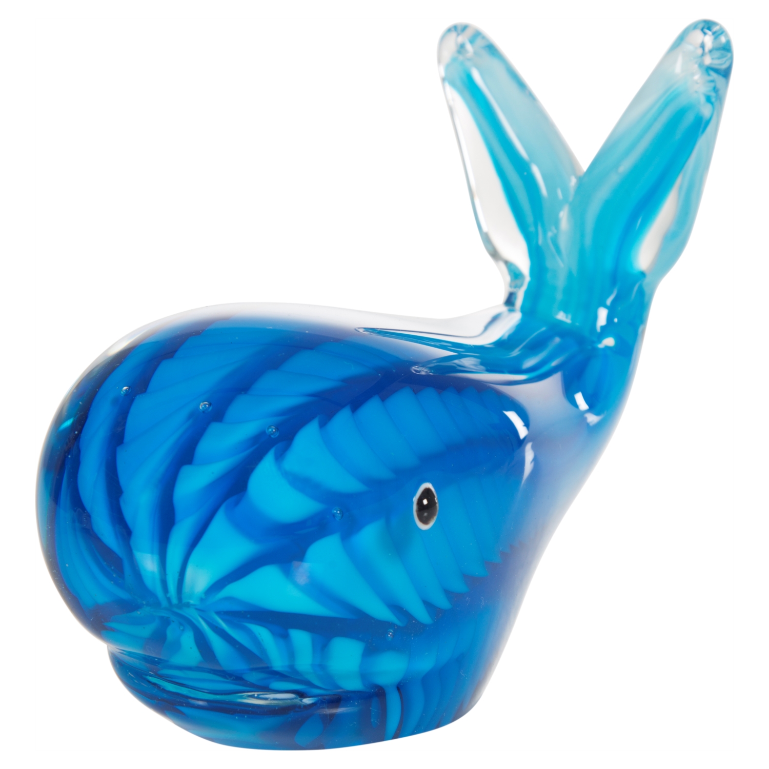 BALİNA CAM BİBLO 13x9x11 CM