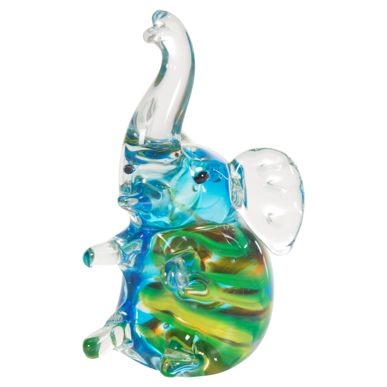 FİL CAM BİBLO 9x7x13 CM