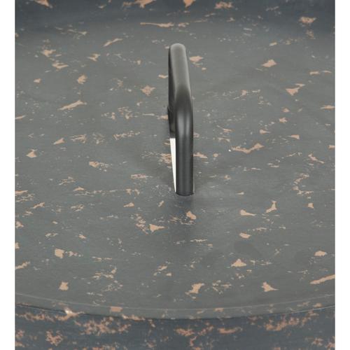  LILLIANA ESKİTME BÜYÜK SİYAH ZİGON SEHPA