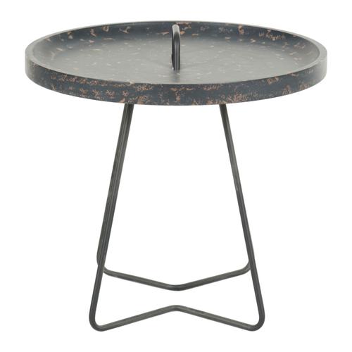  LILLIANA ESKİTME BÜYÜK SİYAH ZİGON SEHPA