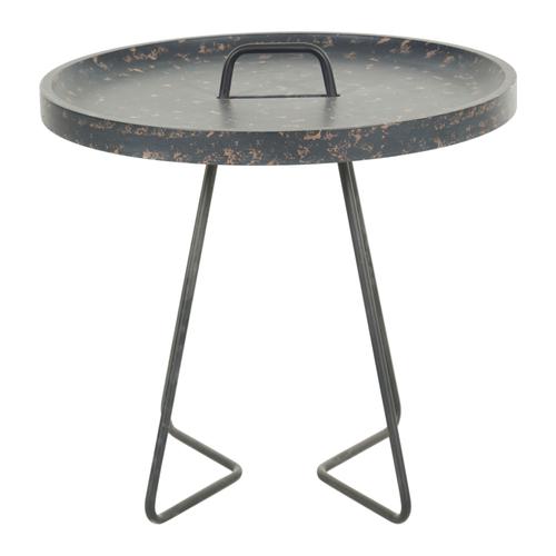  LILLIANA ESKİTME BÜYÜK SİYAH ZİGON SEHPA