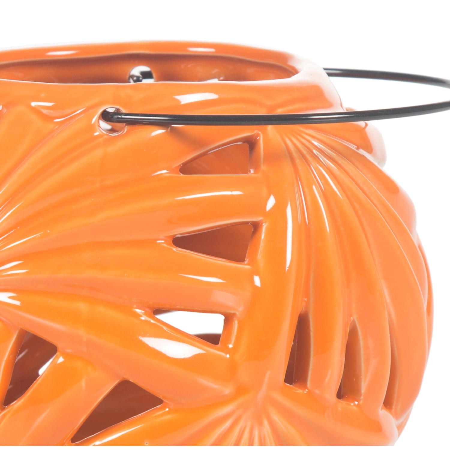 TROPICAL MUMLUK - TURUNCU 17X17X14CM