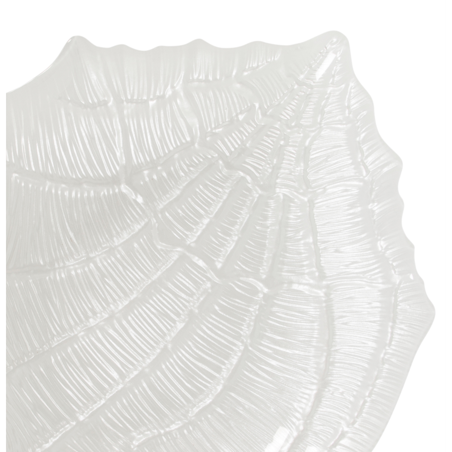 SHELL DEKORATİF TABAK 40 CM SEDEF