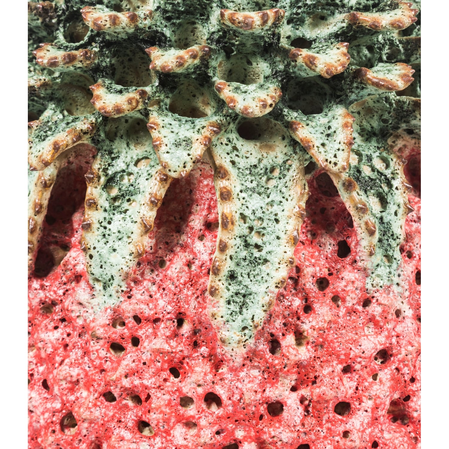 PINEAPPLE VAZO 35X45CM KIRMIZI